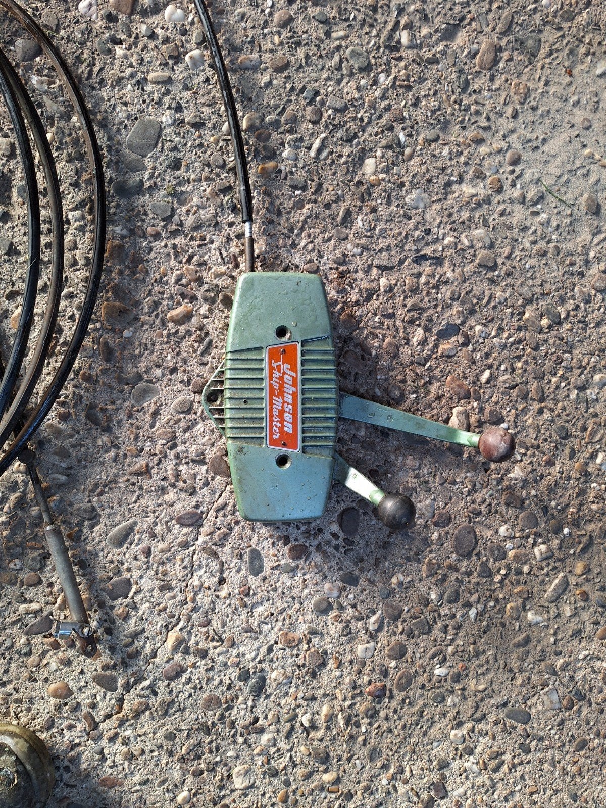 Johnson Ship-Master Afstandsbediening met Kabel, Ophalen of Verzenden, Gebruikt, Motor en Techniek