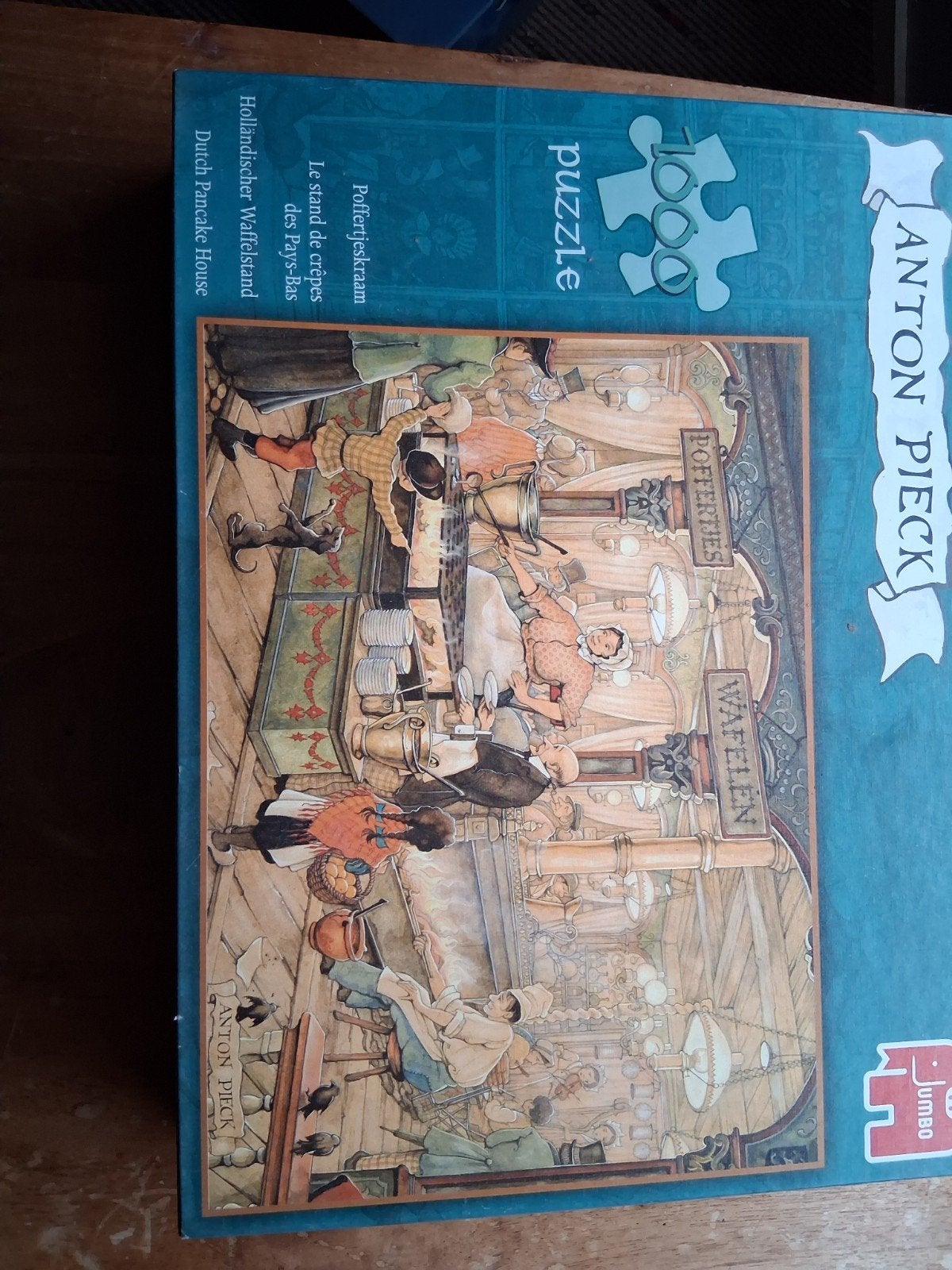 Puzzel Anton Pieck, Hobby en Vrije tijd, Ophalen, 500 t/m 1500 stukjes, Zo goed als nieuw