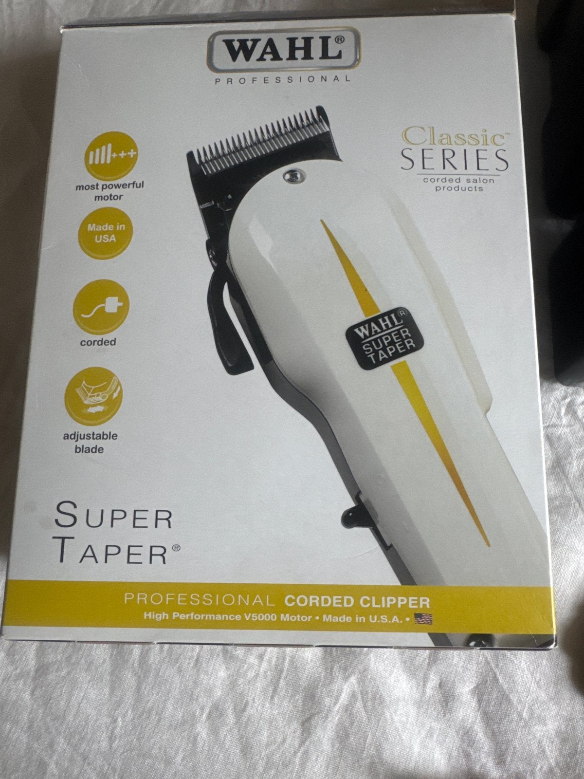 Wahl Super Taper Tondeuse - Zo goed als nieuw, Ophalen of Verzenden, Zo goed als nieuw