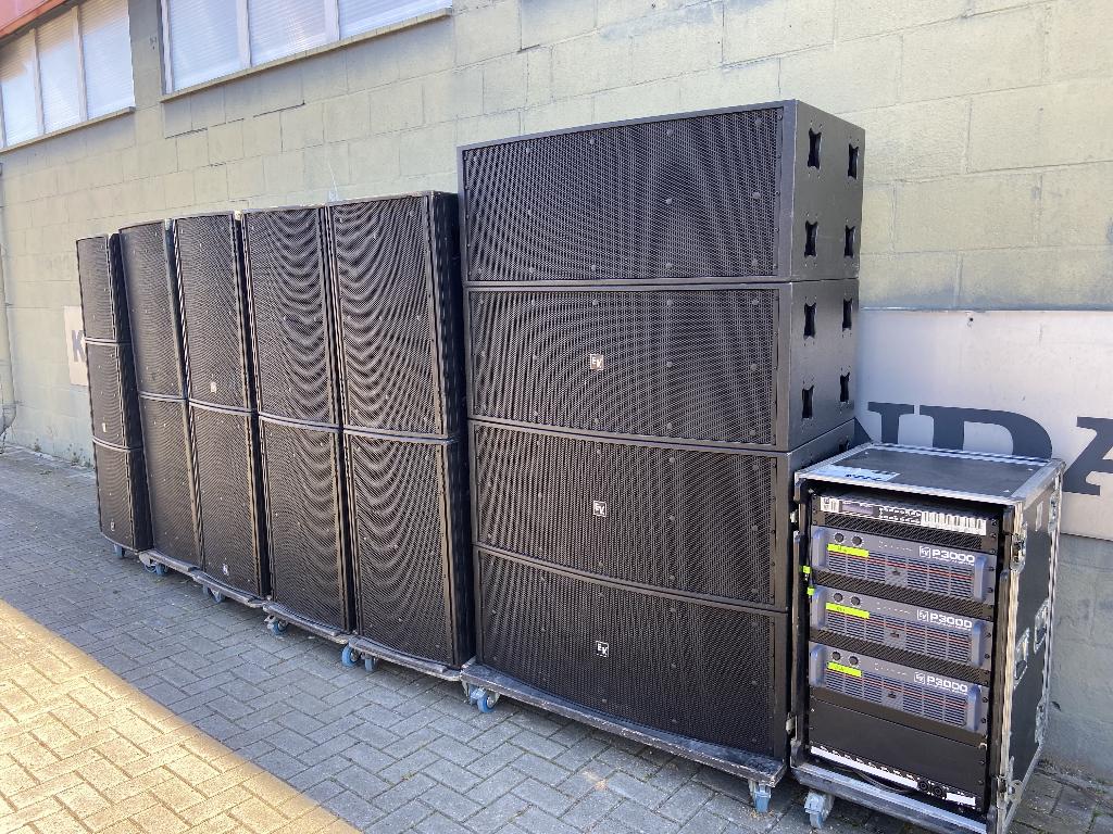 Electro Voice X-Array + Xsub - luidspreker set - NetMax, Gebruikt, Overige typen, 120 watt of meer, Ophalen