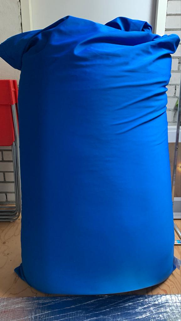 Yogibo Zitzak - Comfortabel en Veelzijdig, Huis en Inrichting, Zitzakken, Ophalen, Zo goed als nieuw, Blauw, Zitzak