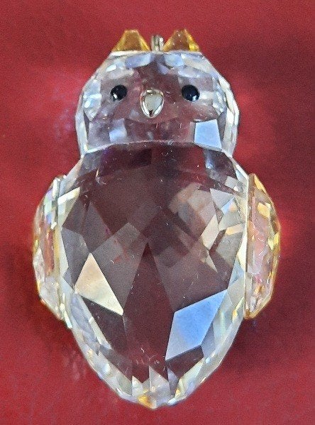 Swarovski uil ornament, Verzamelen, Ophalen of Verzenden, Zo goed als nieuw, Figuurtje