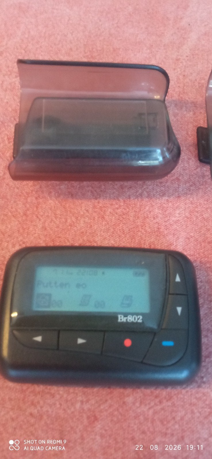 BR802 brandweerpieper p2000 pager, Ophalen of Verzenden, Zo goed als nieuw