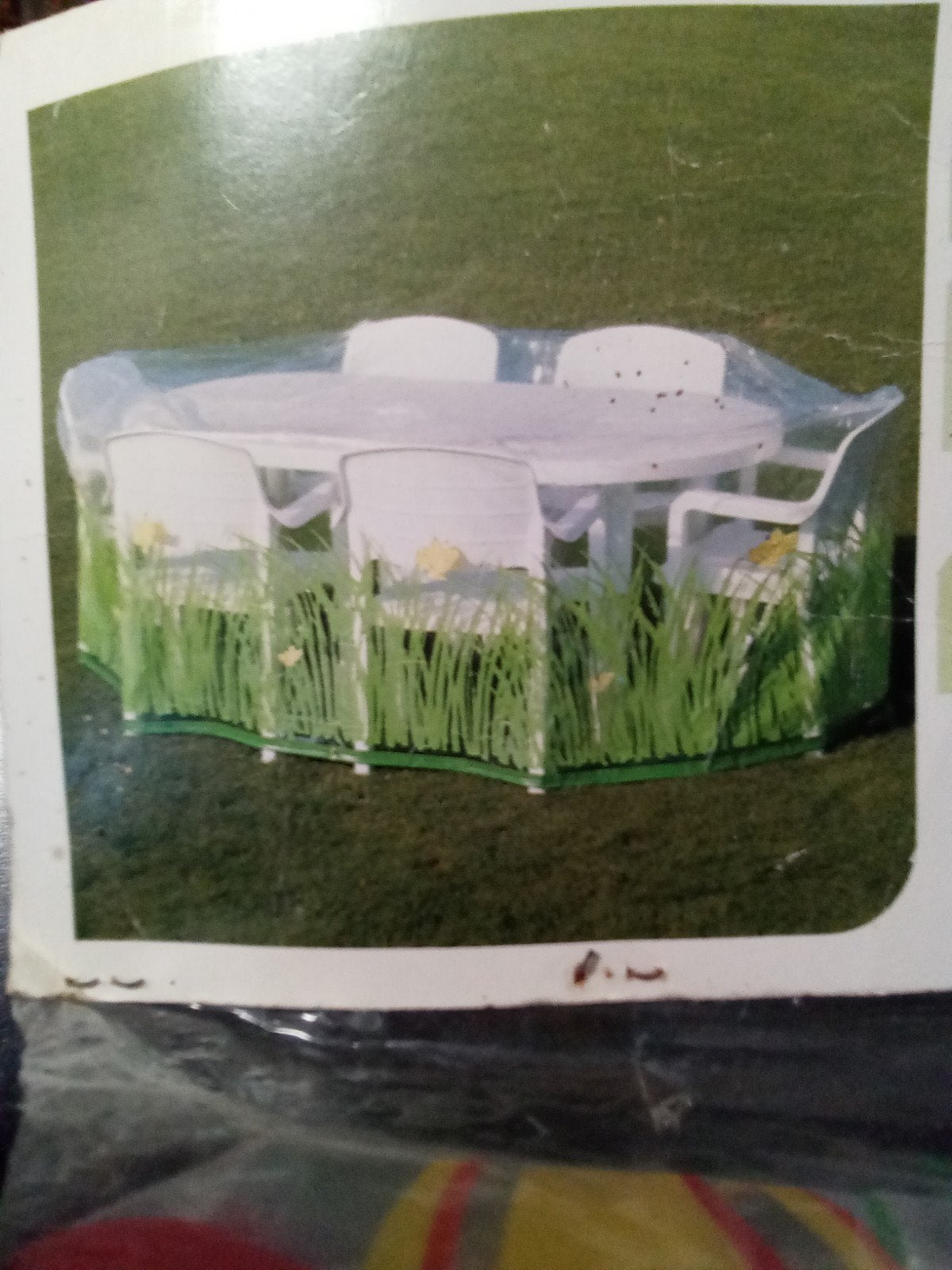 Beschermhoes tafel en stoelen, Ophalen of Verzenden