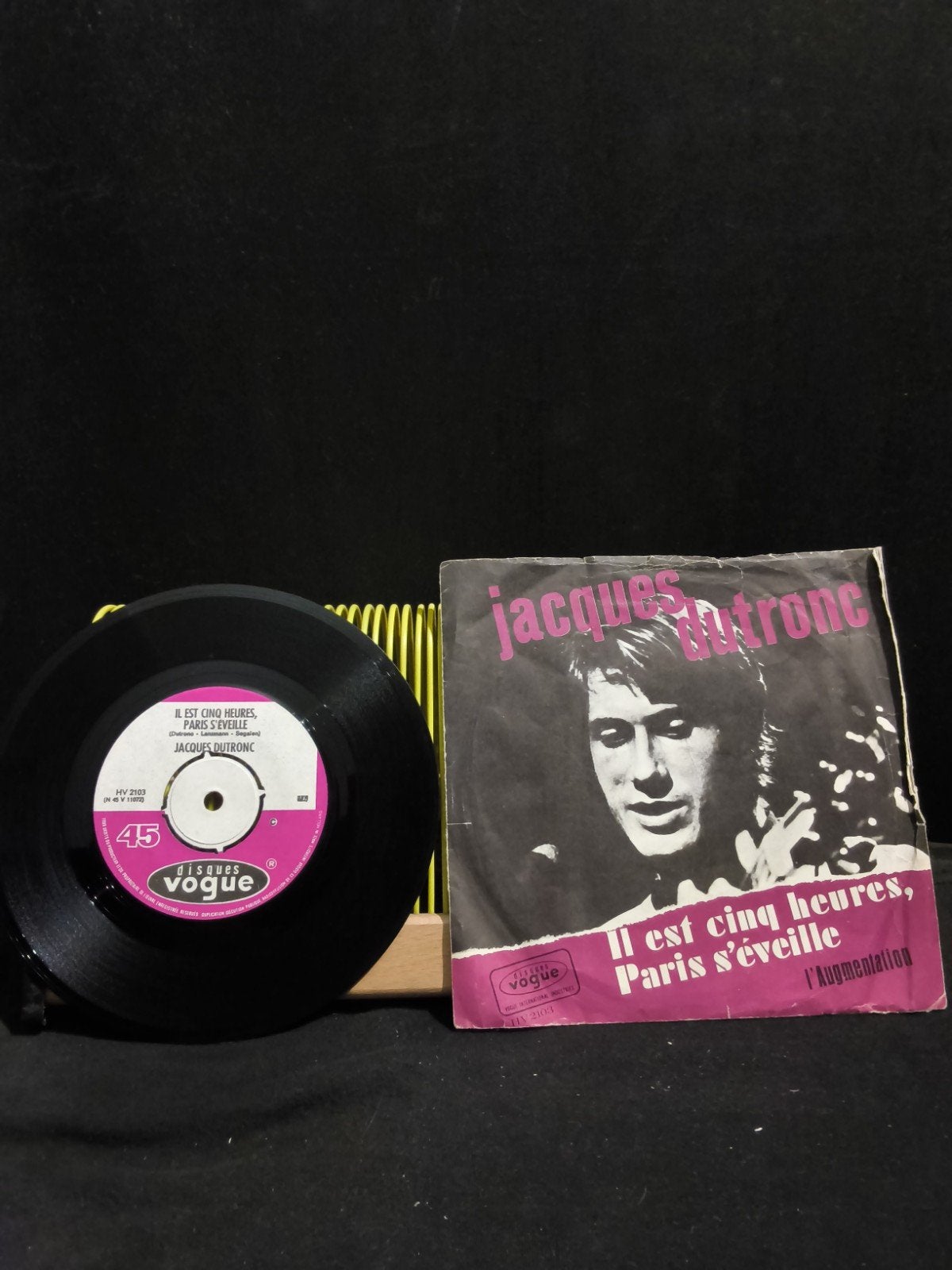 Jacques Dutronc. Il est cinq  heures,Paris SEveile. Prijs €2, Ophalen of Verzenden, Zo goed als nieuw, 7 inch, Poprock