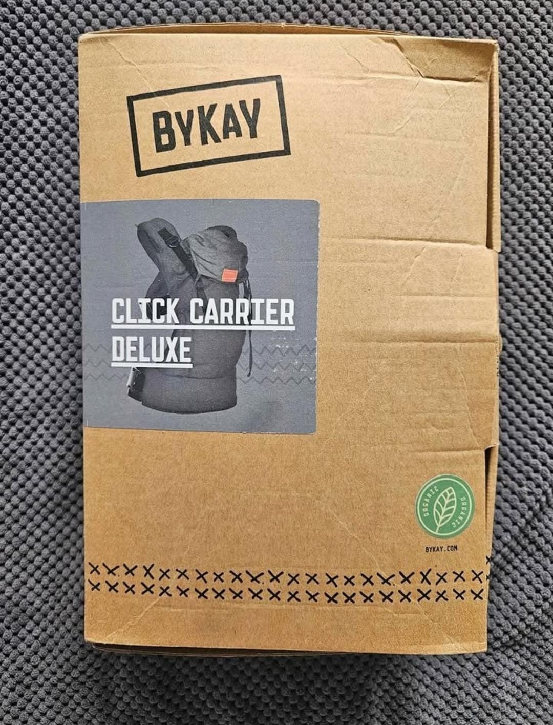BYKAY Click Carrier Deluxe Draagzak - Zo goed als nieuw, Zo goed als nieuw, Buik, Rug of Zij, Draagzak, Ophalen