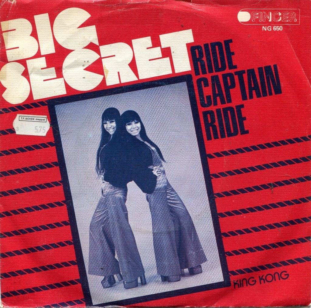 BIG SECRET  -  Ride captain ride, Cd's en Dvd's, Vinyl Singles, Gebruikt, Pop, Fotohoes, Ophalen of Verzenden