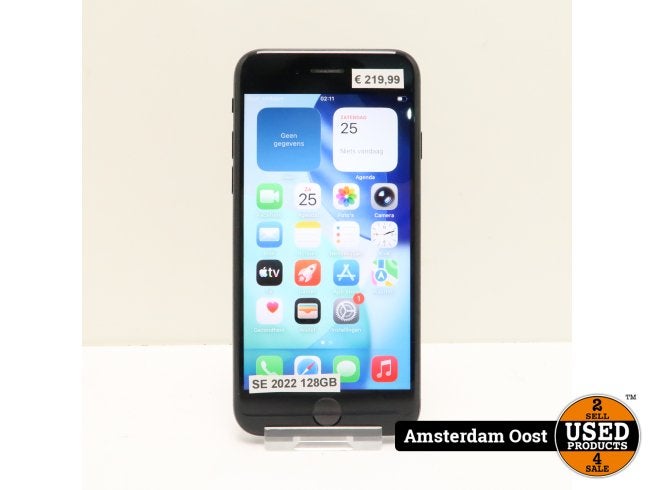 iPhone SE 2022 128GB Black | in Prima Staat