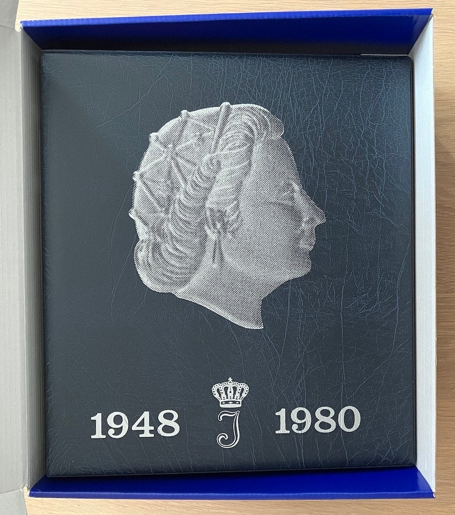 Hartberger GMS munten album van Koningin Juliana, Postzegels en Munten, Ophalen of Verzenden, Koningin Juliana
