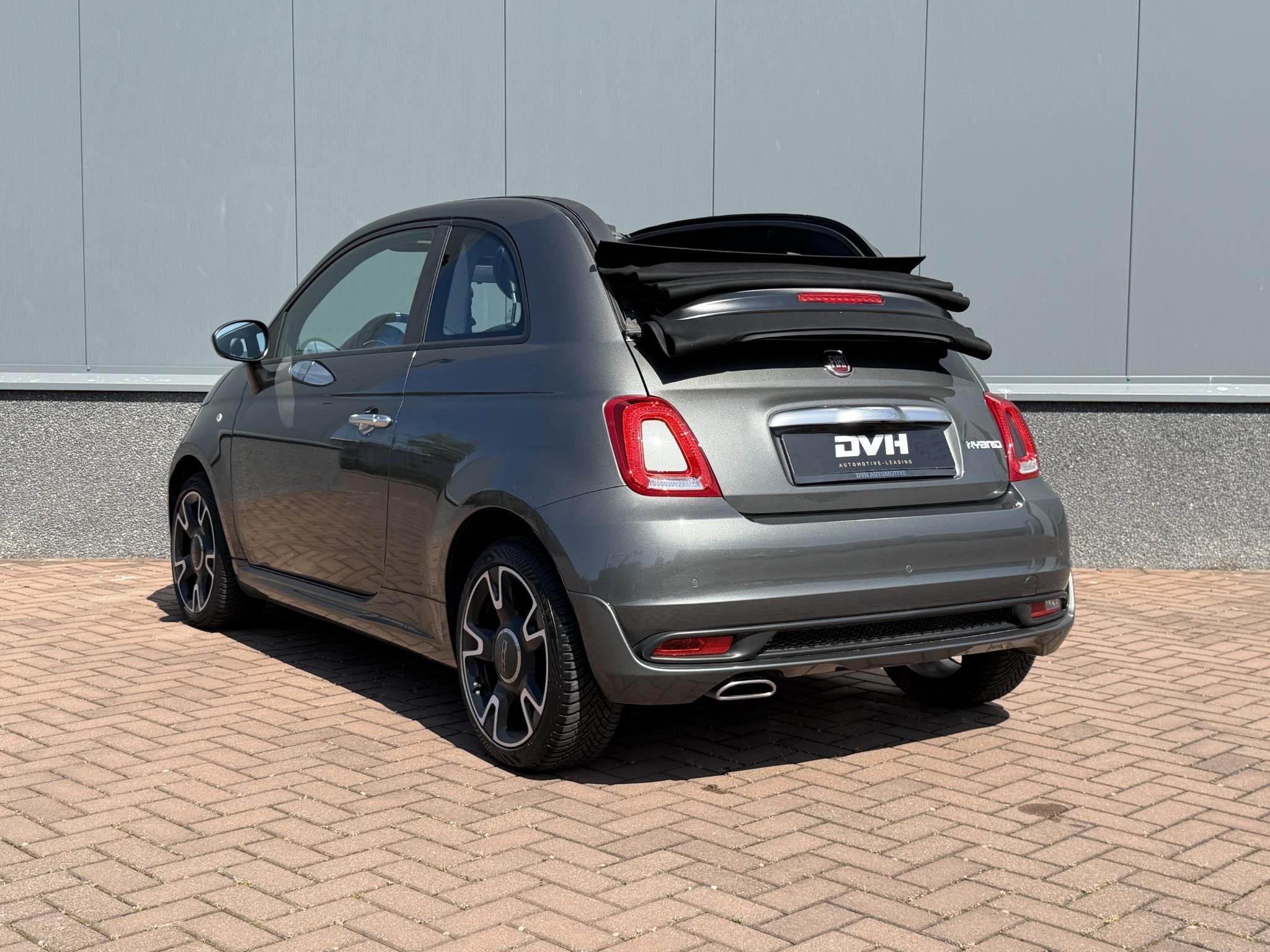 Fiat 500C 1.0 Hybrid Rockstar Sport, Auto's, Fiat, Voorwielaandrijving, Stof, Cabriolet, 4 stoelen