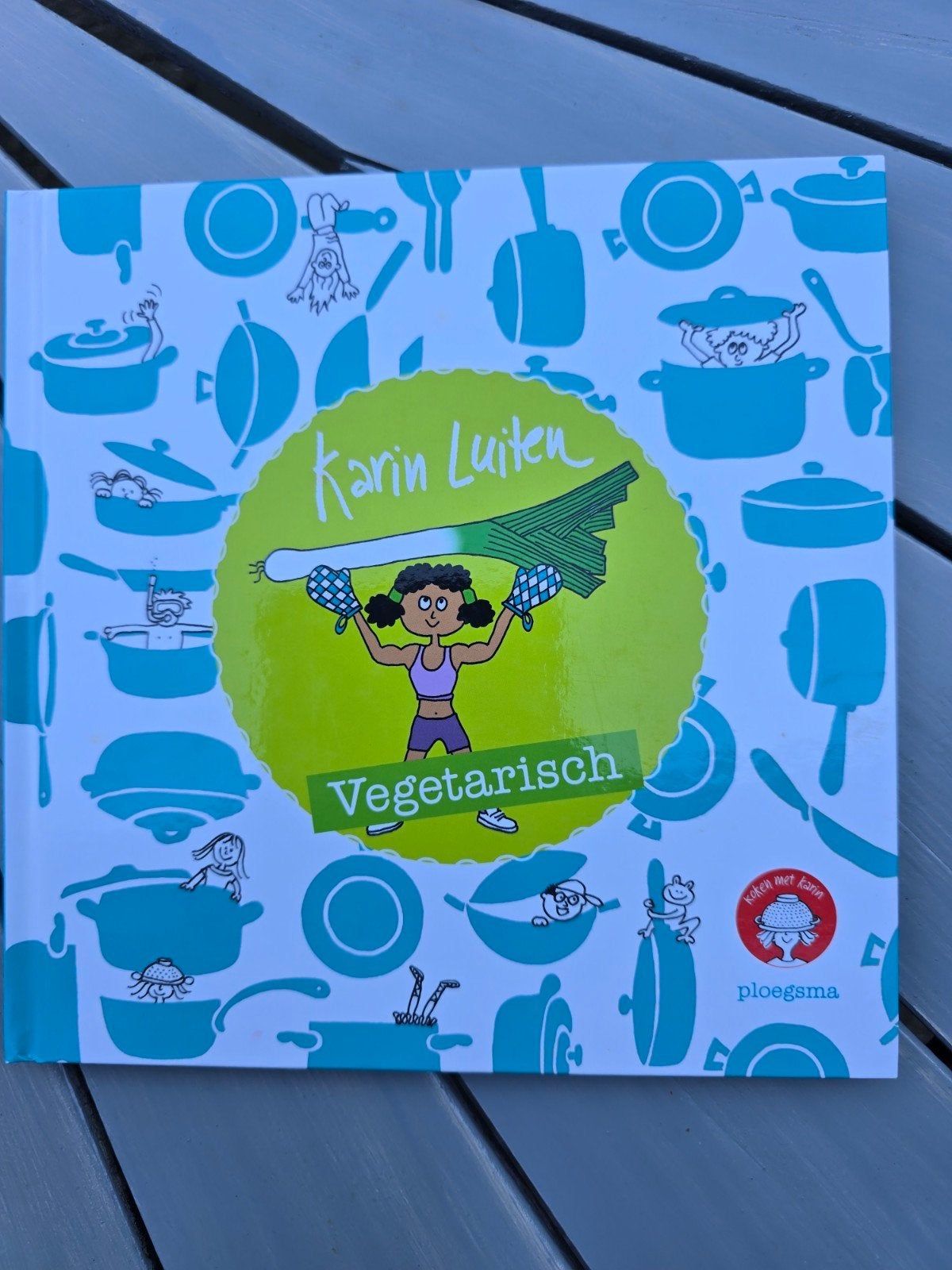 Karin Luiten Vegetarisch Kookboek voor Kinderen, Karin Luiten, Gezond koken, Ophalen of Verzenden, Zo goed als nieuw