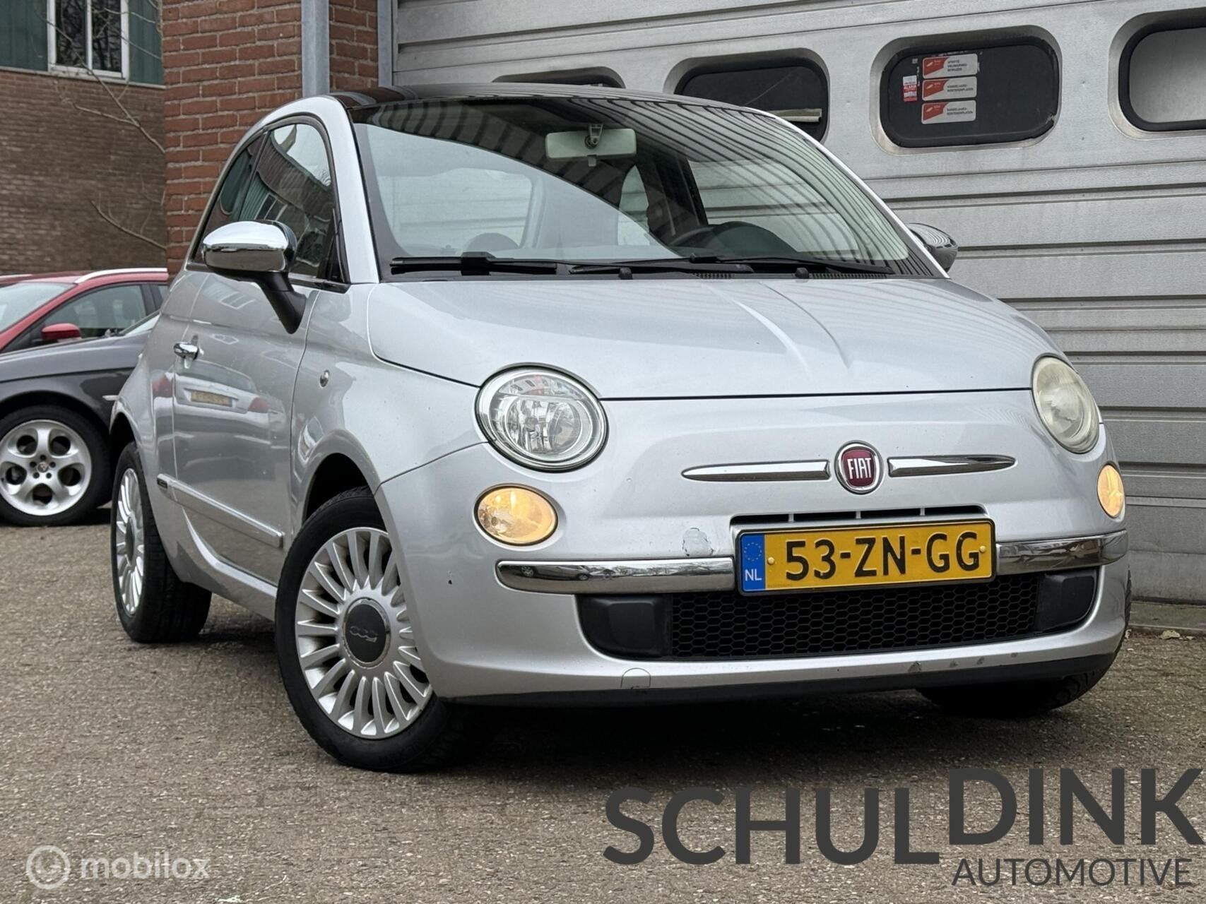 Fiat 500 1.2 Lounge AIRCO|PANORAMADAK|ELEKTRISCHE RAMEN, Gebruikt, 4 cilinders, 840 kg, 4 stoelen