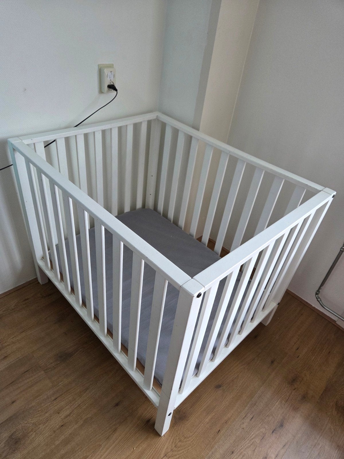 Babybox wit, Ophalen, Gebruikt
