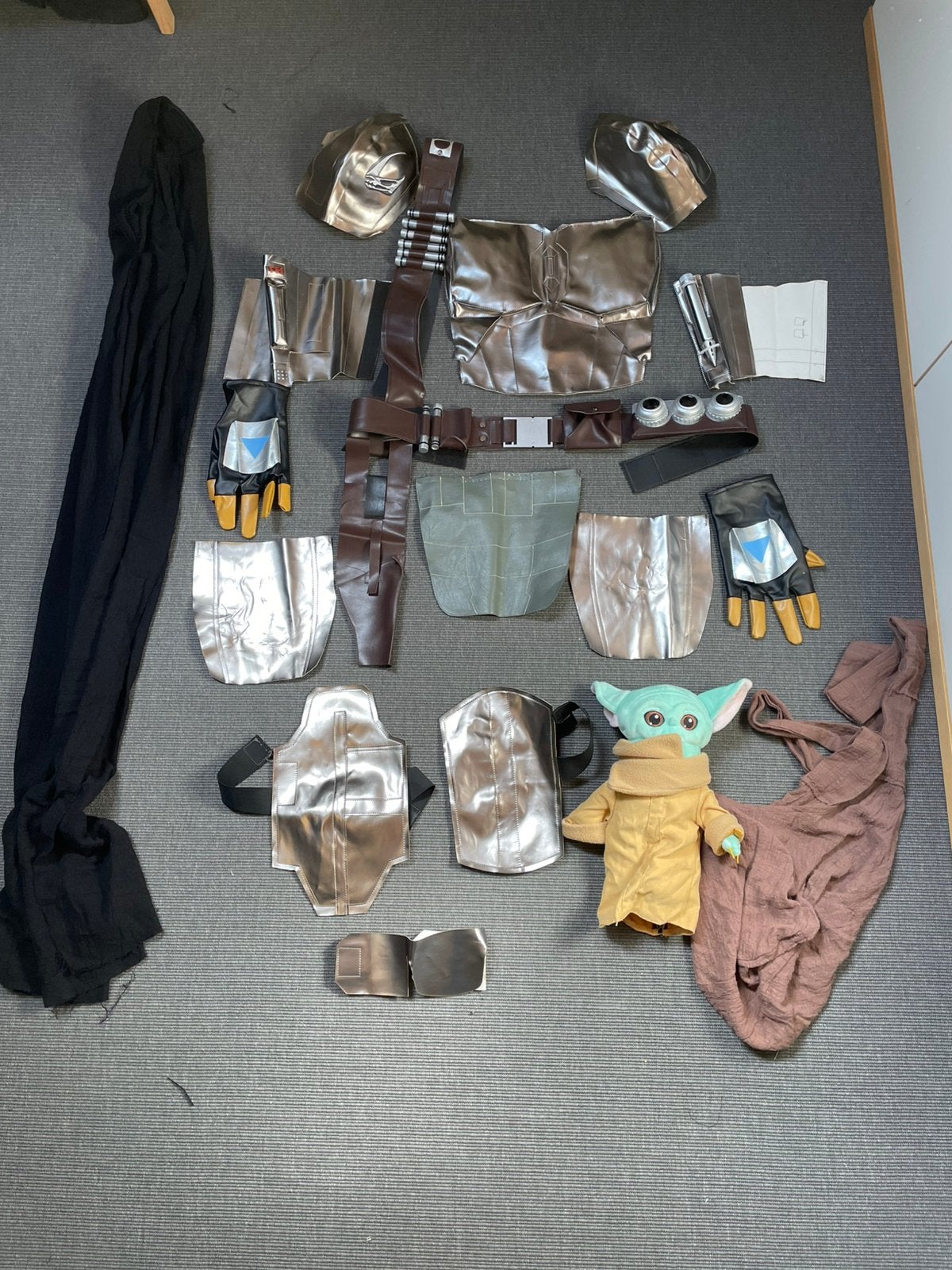 Mandalorian Din Djarin stoffen kostuum delen., Ophalen, Zo goed als nieuw, Accessoires