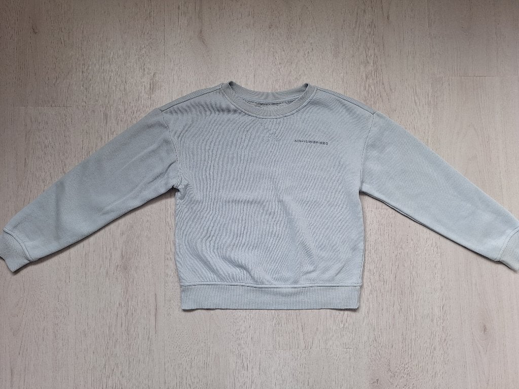 Lichtblauwe trui van Primark, maat 134, Gebruikt, Meisje, Trui of Vest, Ophalen of Verzenden