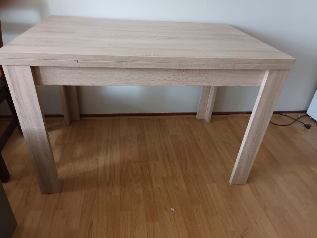 Eettafel uitklapbaar 175/120x80., Huis en Inrichting, Tafels | Eettafels, Ophalen, Overige materialen, Gebruikt, 50 tot 100 cm