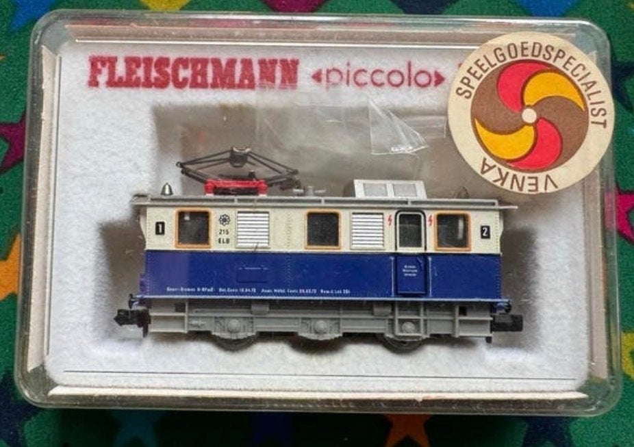 Fleischmann Piccolo 7969 Locomotief - Nieuwstaat, Fleischmann, Nieuw, Ophalen of Verzenden, Analoog