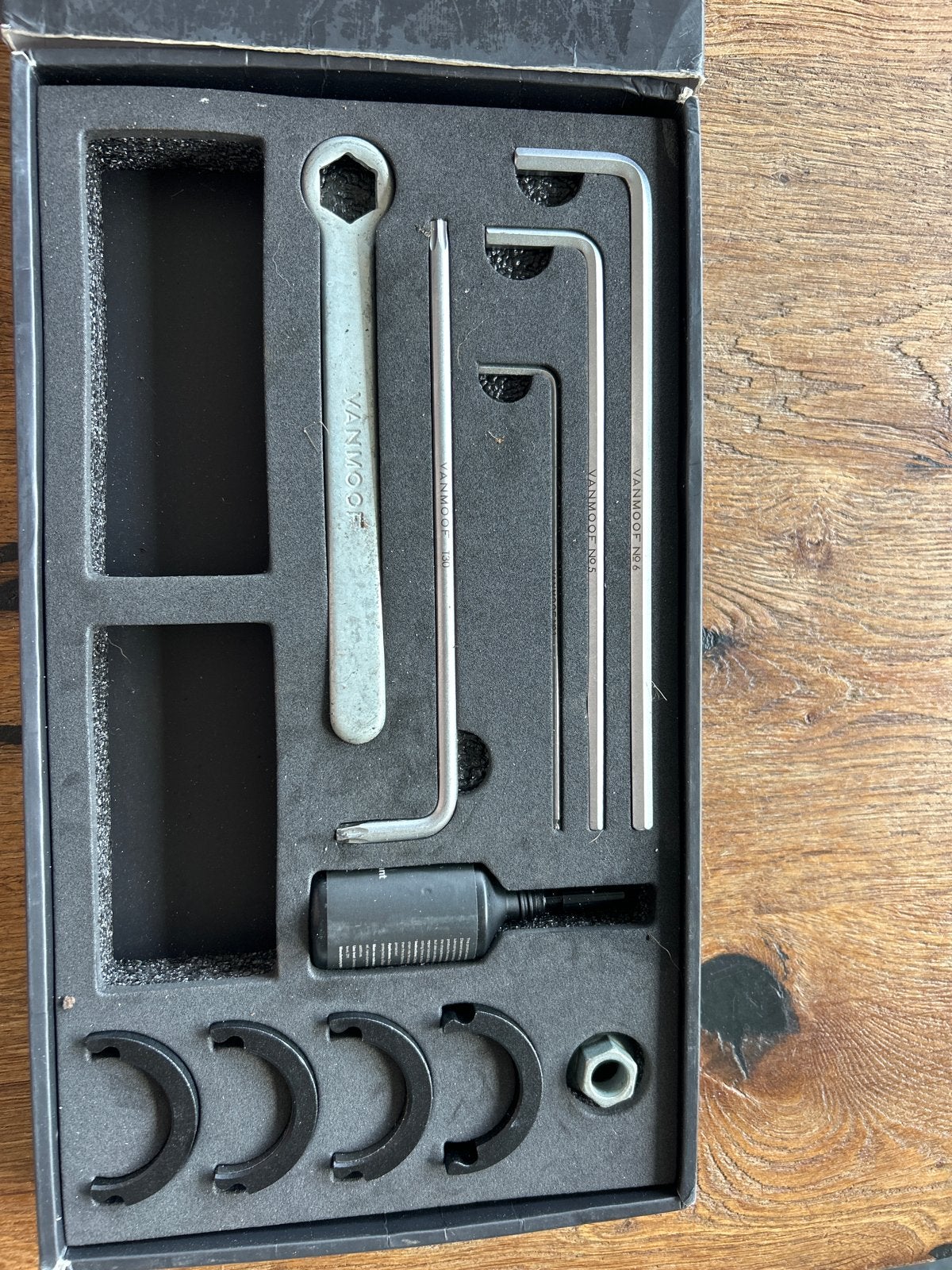 VanMoof Toolbox - Fietsgereedschapset, Ophalen of Verzenden, Gebruikt, Gereedschapsset