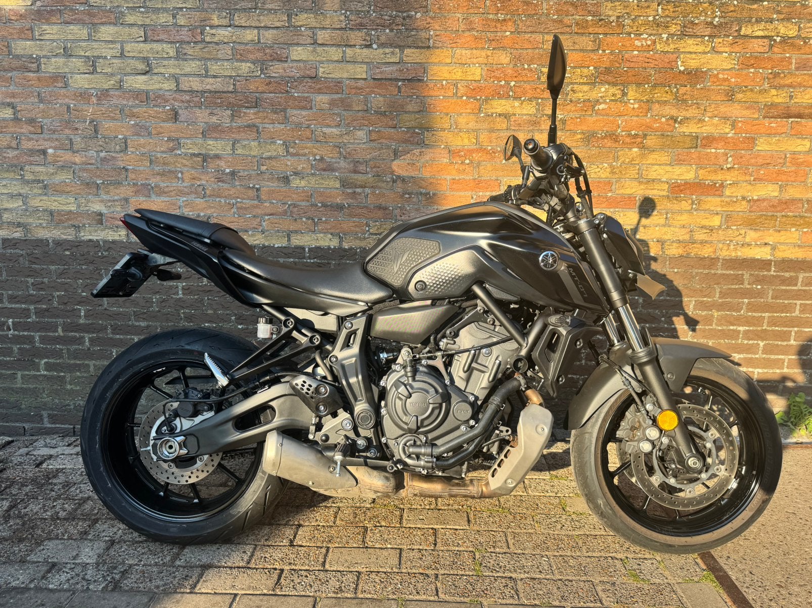 Yamaha MT-07 | 55KW | 2023 | Tech Black, 2 cilinders, Particulier, Meer dan 35 kW, 689 cc