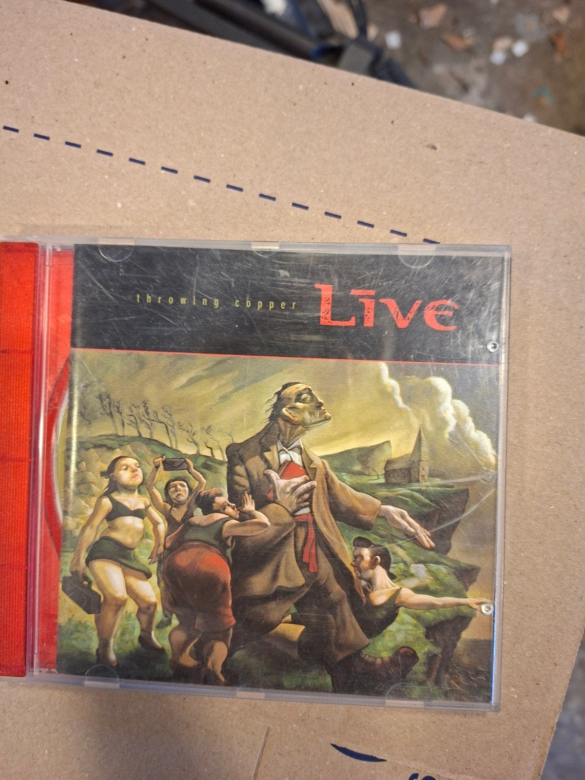 Live - Throwing Copper CD, Ophalen of Verzenden, Gebruikt, Rock, Album