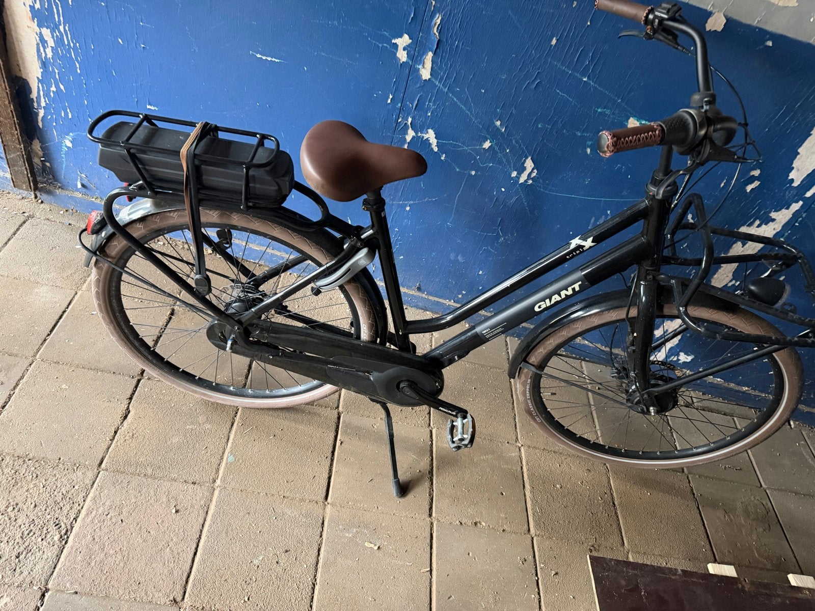 Giant elektrische fiets met voorwielmotor, Ophalen, Gebruikt, Giant, 51 tot 55 cm