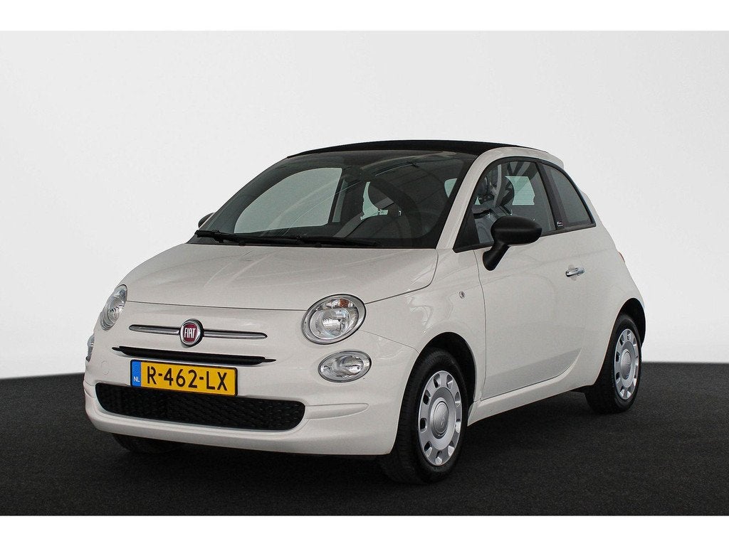 Fiat 500C 1.0 Hybrid Cult Cabriolet Airco Cruise Control Pri, Auto's, 21 km/l, Cabriolet, 4 stoelen, Bedrijf