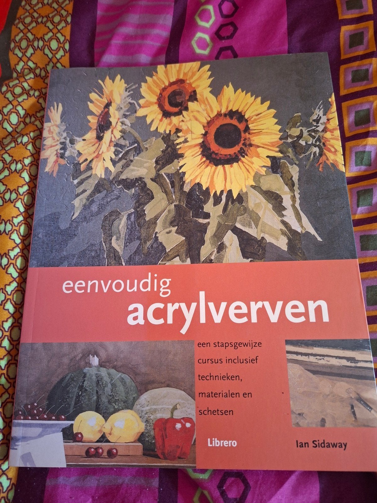 Eenvoudig Acrylverven: Stapsgewijze Cursus, Ophalen of Verzenden, Zo goed als nieuw, Tekenen en Schilderen, Ian Sidaway