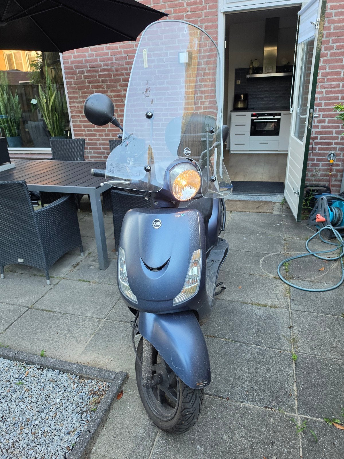Sym Fiddel II injectie Scooter - Goed onderhouden, Ophalen, Gebruikt, Maximaal 45 km/u, Benzine