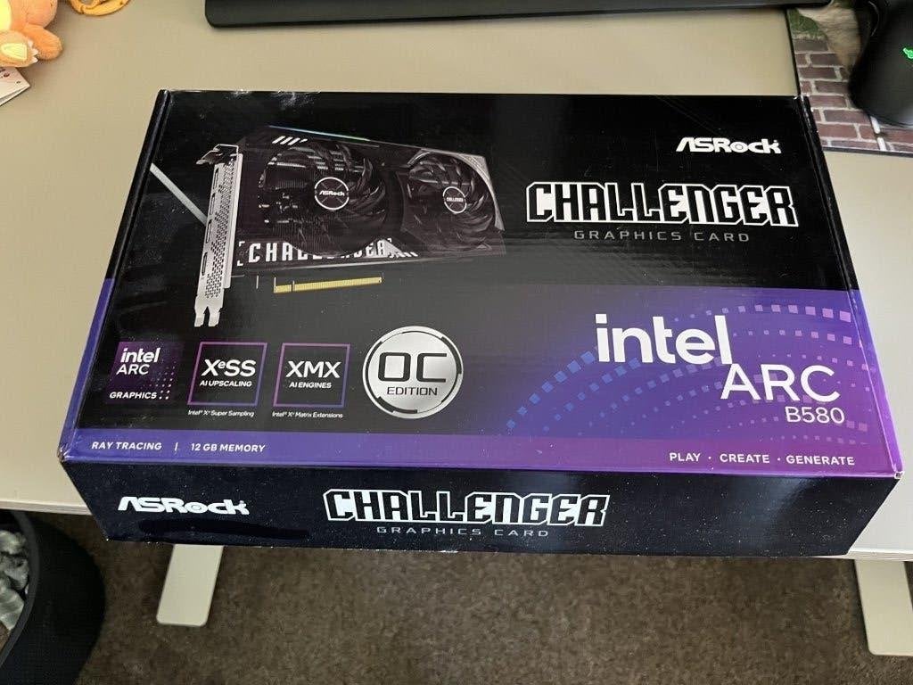 Asrock Intel Arc B580 Challenger 12GB OC - Zo goed als nieuw, Computers en Software, Videokaarten, Ophalen, DisplayPort, GDDR6