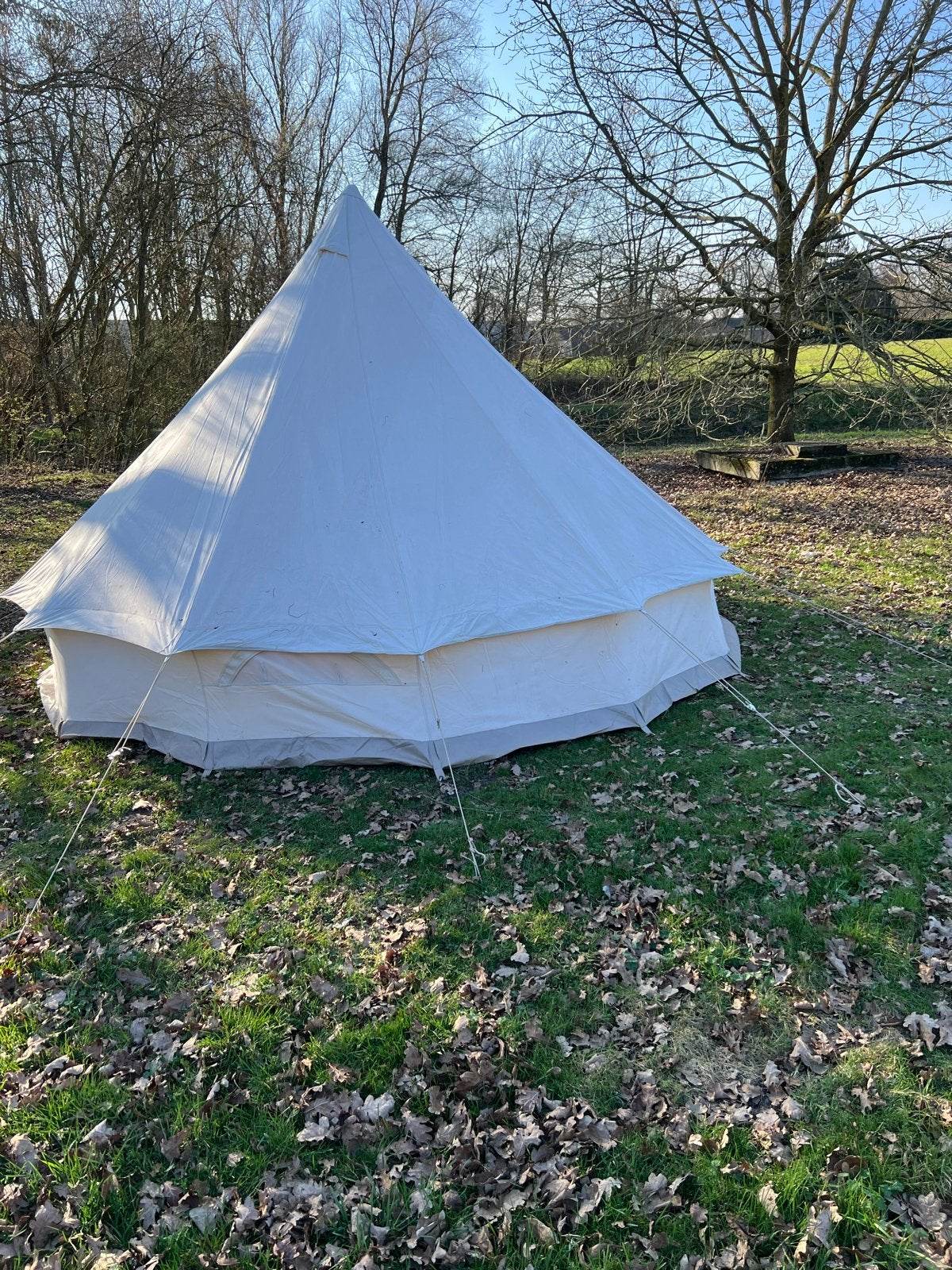 Ruime en comfortabele Bell Tent sherpa 400, Ophalen of Verzenden, Gebruikt, Tot en met 6