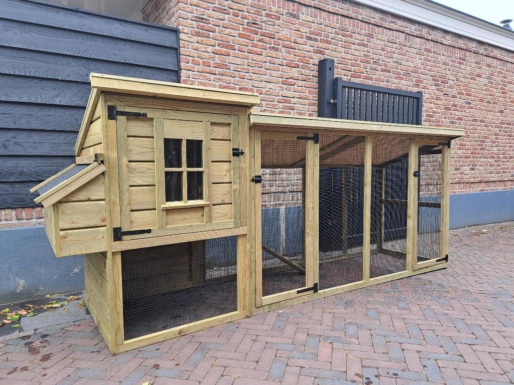 Stevig en degelijk kippenhok, duurzaam gebouwd NIEUW!, Ophalen, Nieuw, Kippenhok of Kippenren