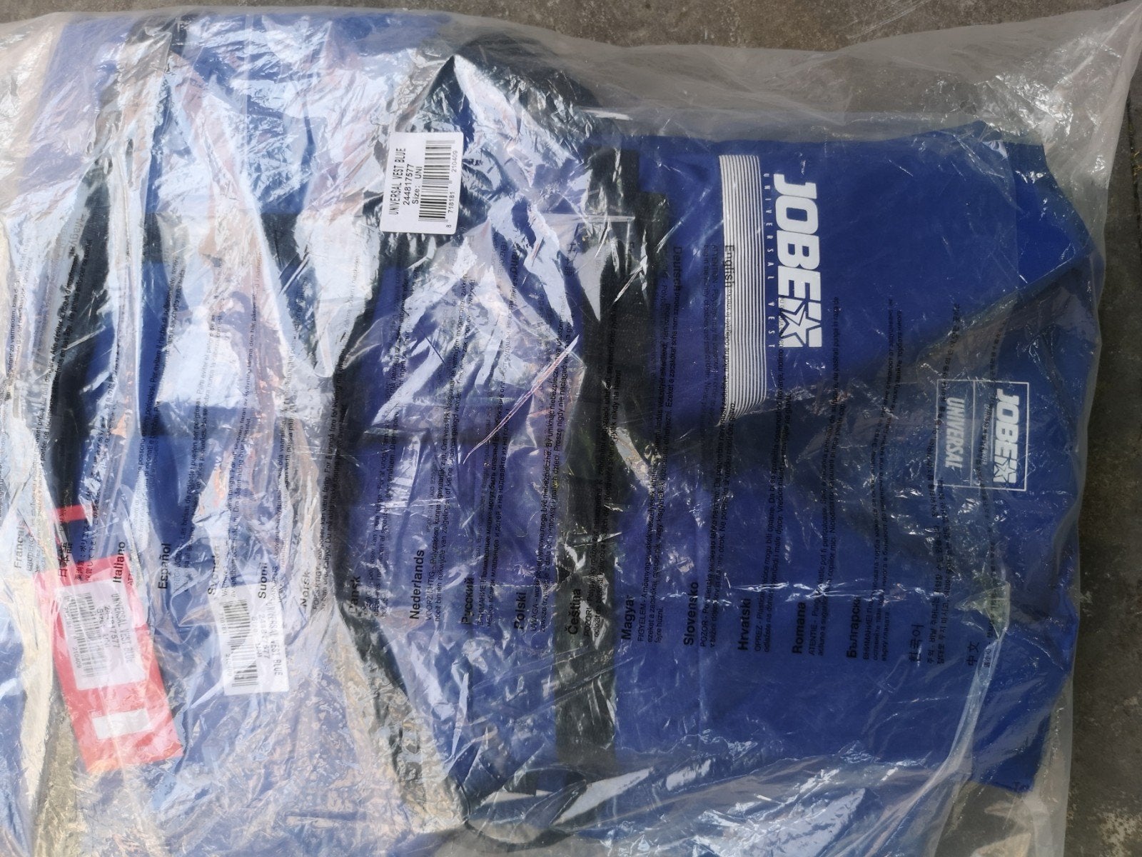 2x Jobe Universeel skivest Blauw - Nieuw in verpakking, Watersport en Boten, Nieuw, Dame of Heer, Reddingsvest of Zwemvest, Jobe