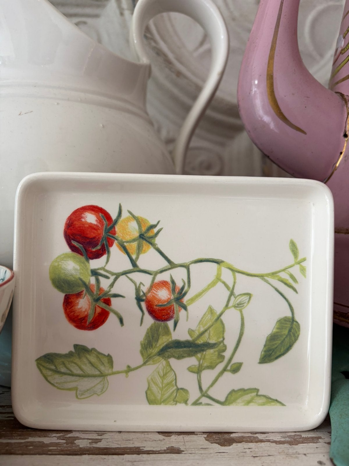 Gien bordje Meli Melo ontwerper Valerie Roy, Ophalen of Verzenden, Zo goed als nieuw, Bord(en), Overige stijlen