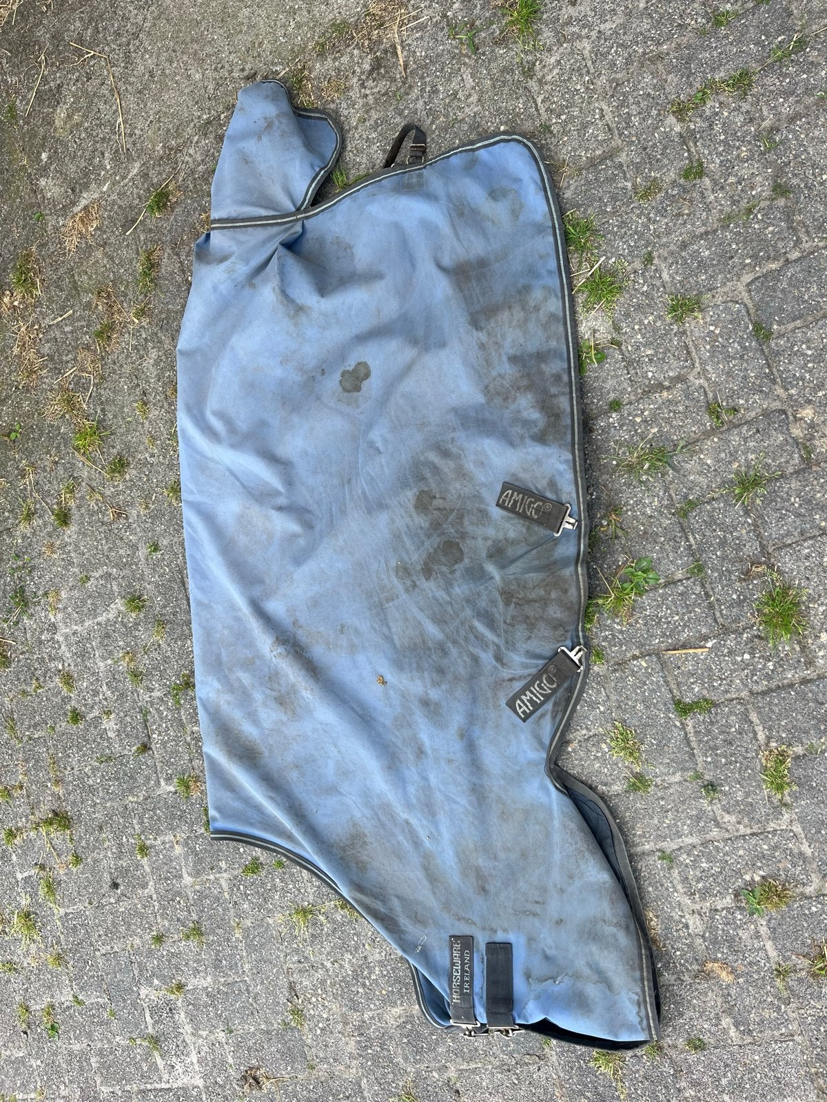Amigo hero regendeken 175, Dieren en Toebehoren, Gebruikt, Ophalen of Verzenden, Amigo, Blauw