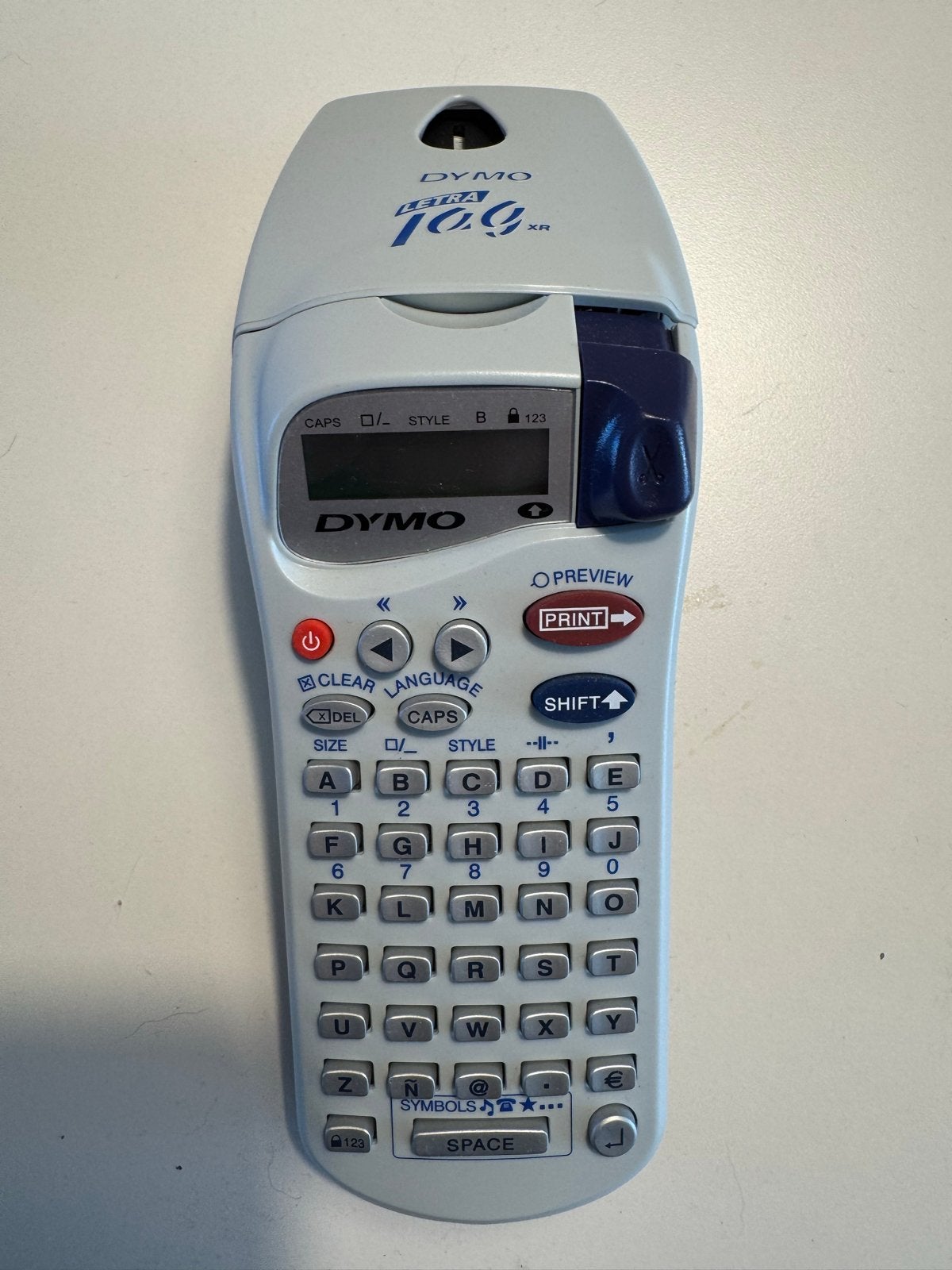 Dymo LetraTag XR Labelmaker met 4 nieuwe tapes, Ophalen, Gebruikt