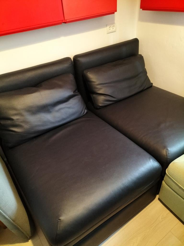 Twee lounge stoelen Vallentuna Ikea, Huis en Inrichting, Ophalen, Overige materialen, Eenpersoons, 100 tot 125 cm