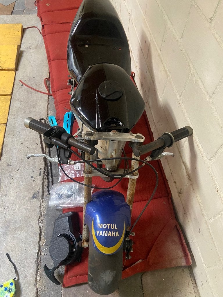 Kinder Mini motor, Ophalen, Gebruikt