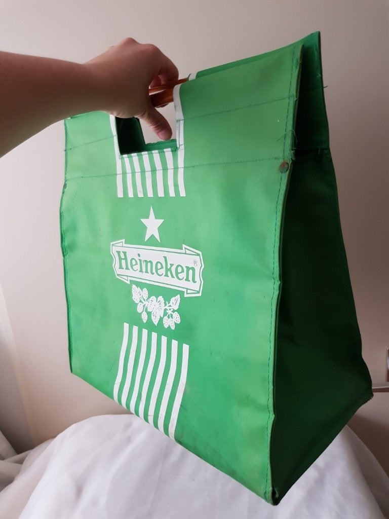 Groene tas Heineken, Ophalen of Verzenden, Gebruikt, Overige typen, Heineken