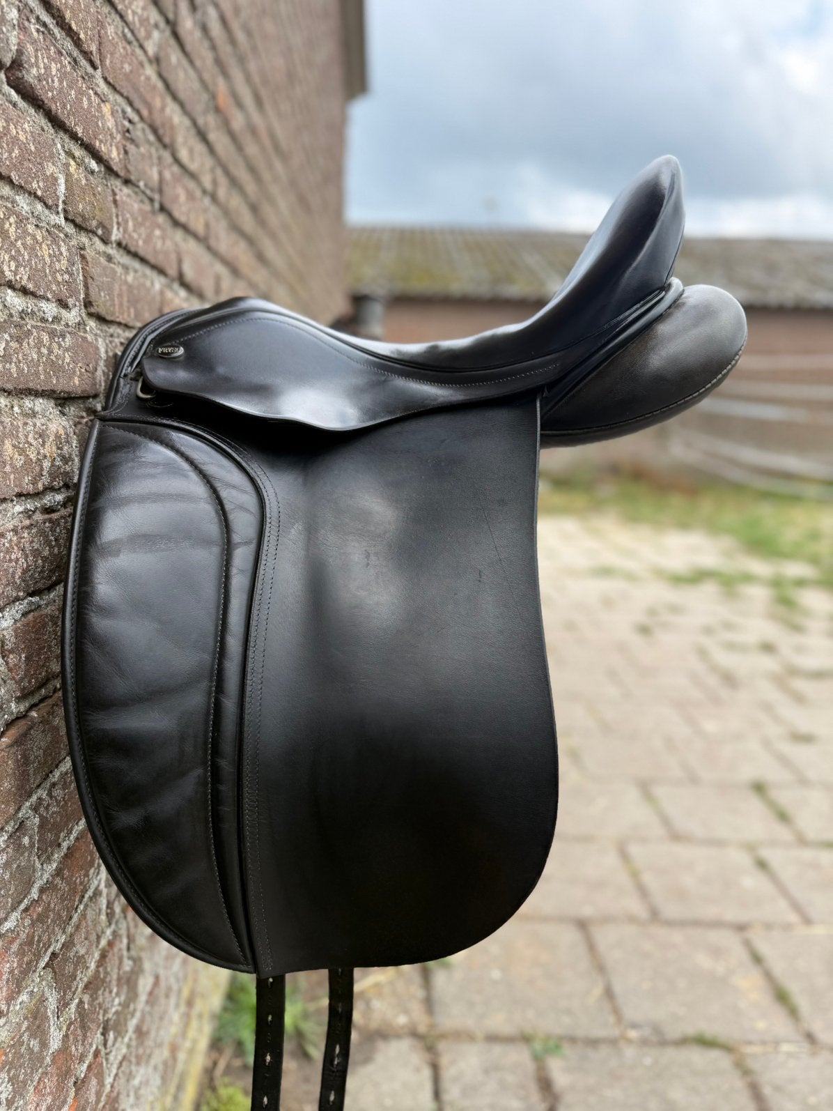 Fryso classic zadel 17.5 inch, Ophalen, L (17.5 inch), Gebruikt, Fryso
