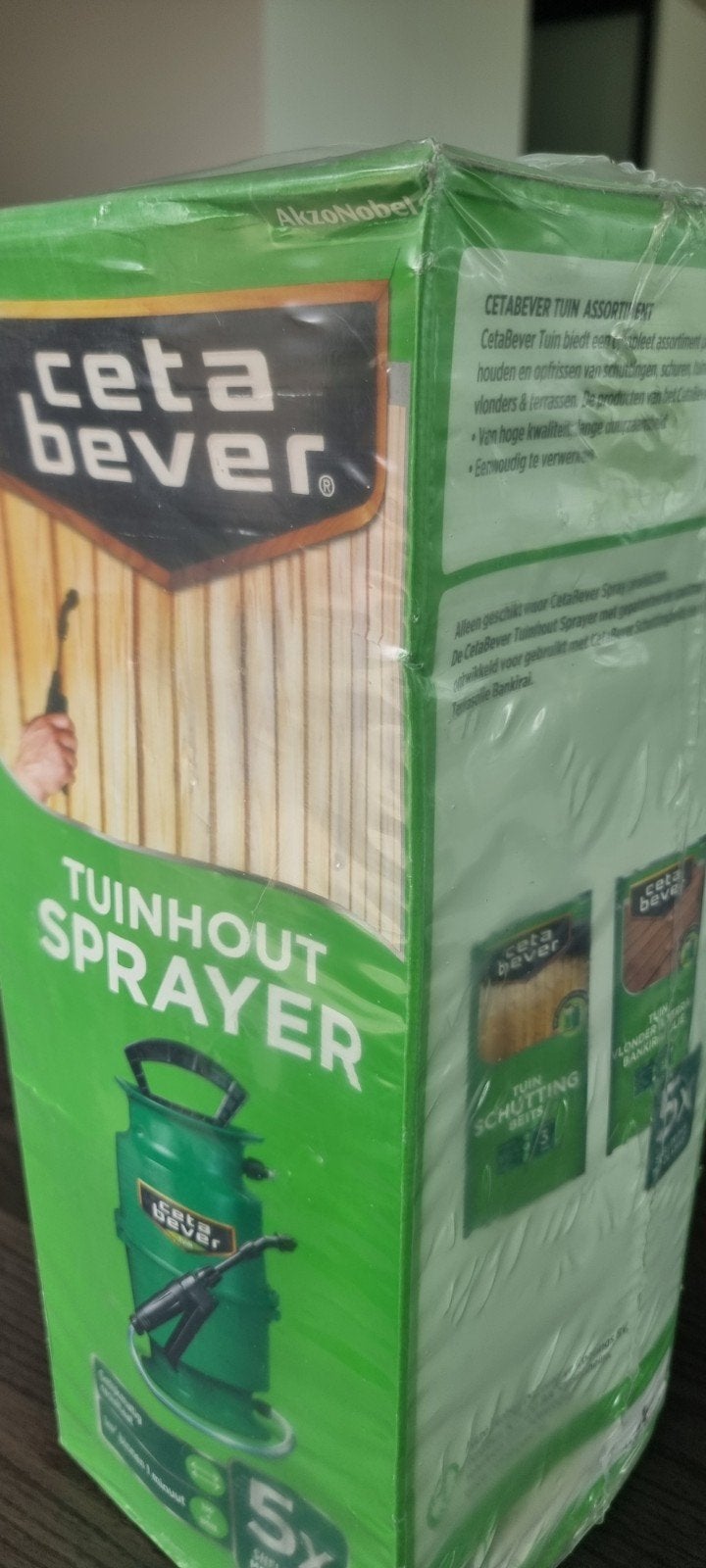 CetaBever Tuinhout Sprayer - Nieuw in doos, Ophalen of Verzenden