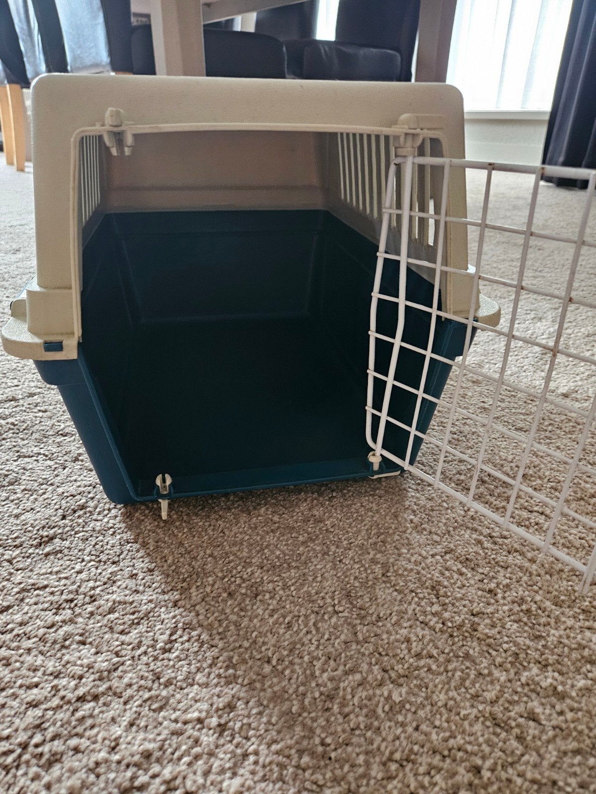 Te koop transport box, bench  honden, katten, Ophalen of Verzenden, Gebruikt