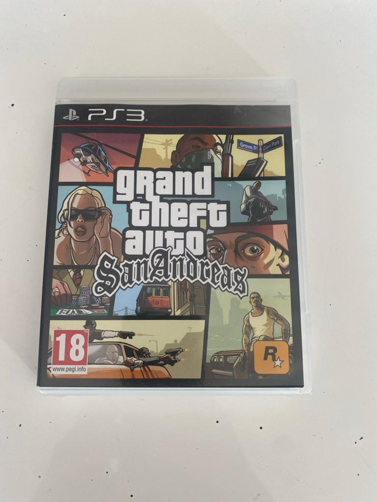 Grand Theft Auto: San Andreas PS3 (mist boekje), Spelcomputers en Games, Games | Sony PlayStation 3, Avontuur en Actie, Gebruikt