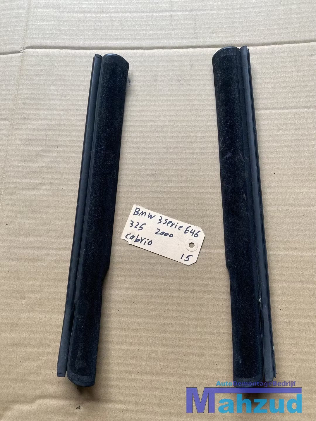 BMW E46 CABRIO links rechts DAK rubber (midden), Auto-onderdelen, Petuelring 130
80788  Munich, DE, Gebruikt, Info@bmw.de, Ophalen of Verzenden