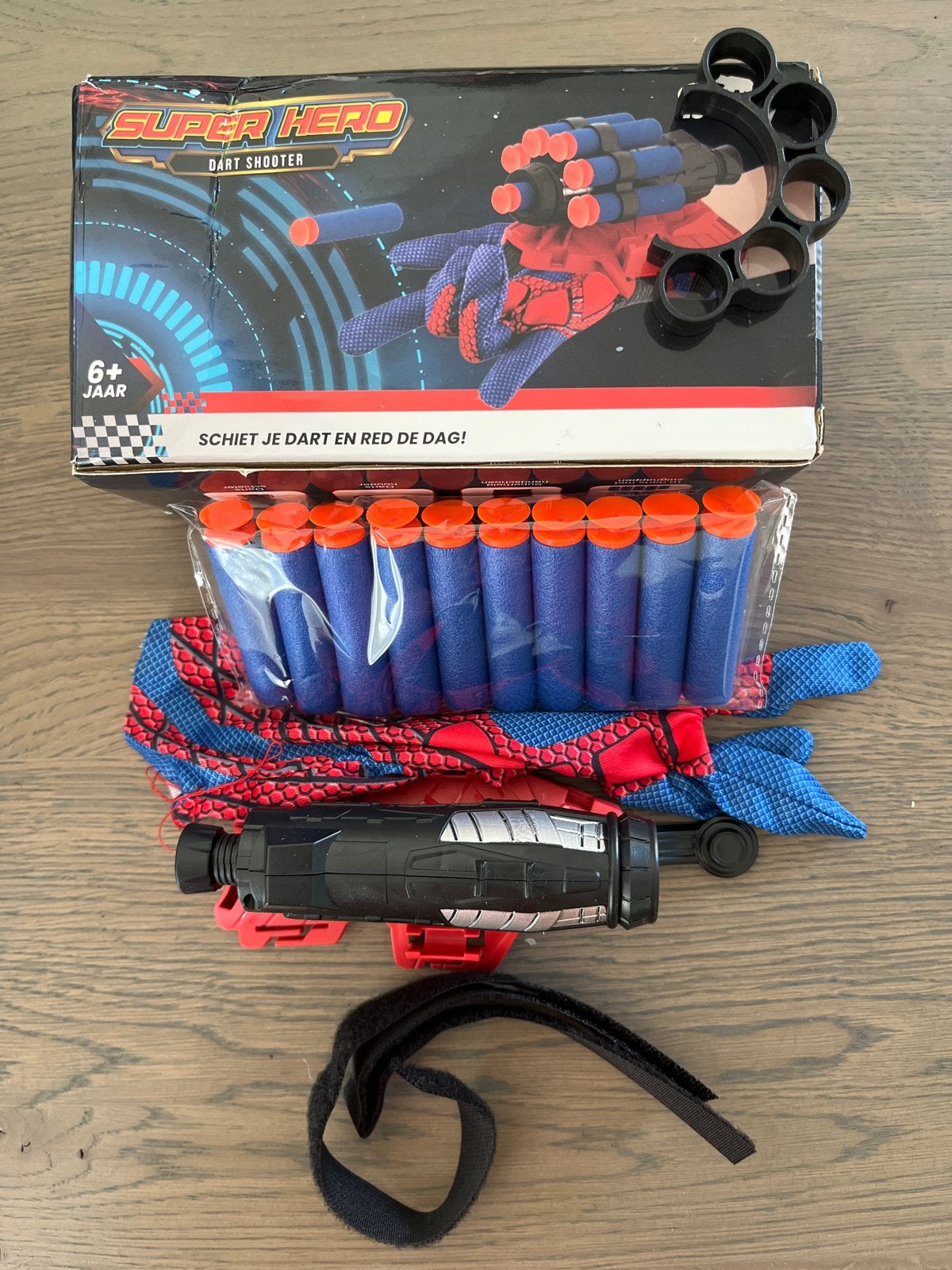 Spider-Man Super Hero Dart Shooter Set - Nieuw in doos, Ophalen of Verzenden, Nieuw, Jongen of Meisje