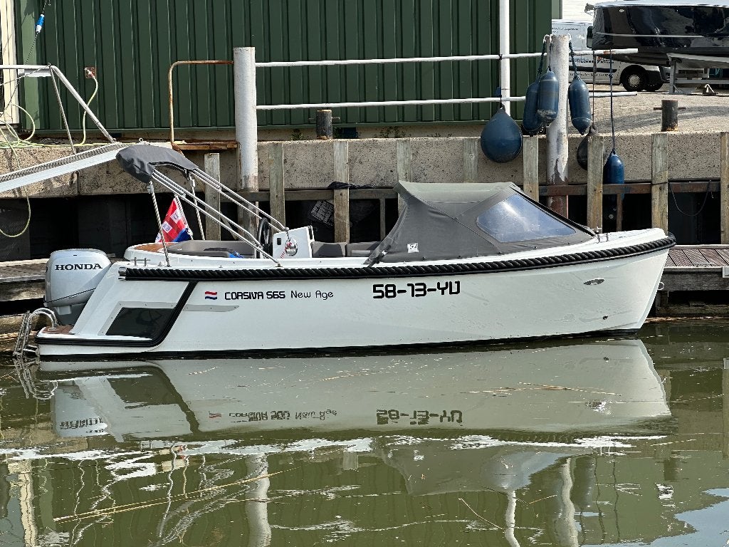 Corsiva 565 met 50PK Honda, Watersport en Boten, Ophalen, Tender, Rondzit, 5 m