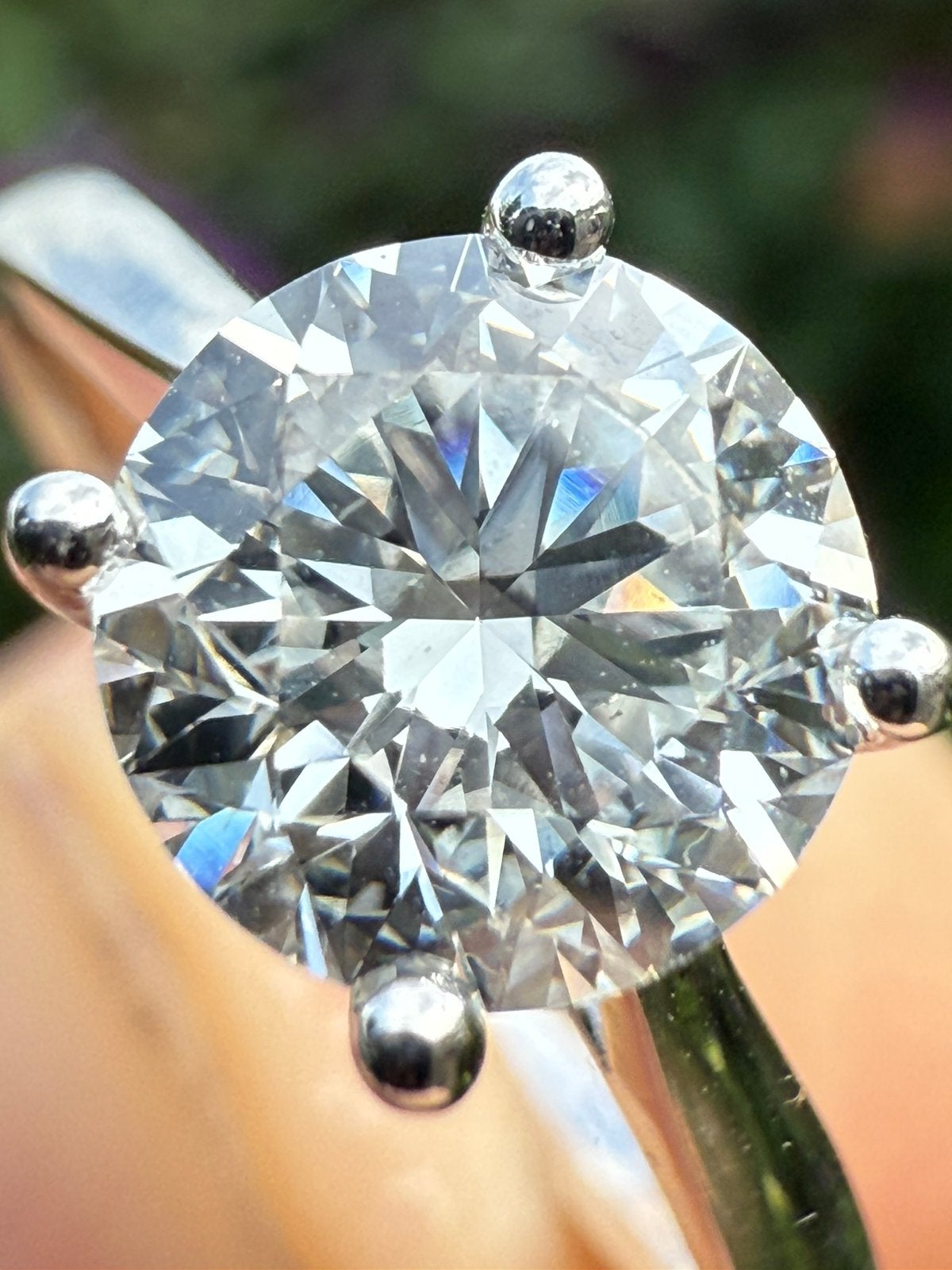 Nieuwe witgouden ring met VS1 diamant 1.05ct met certificaat, Wit, Nieuw, Ophalen of Verzenden, 17 tot 18