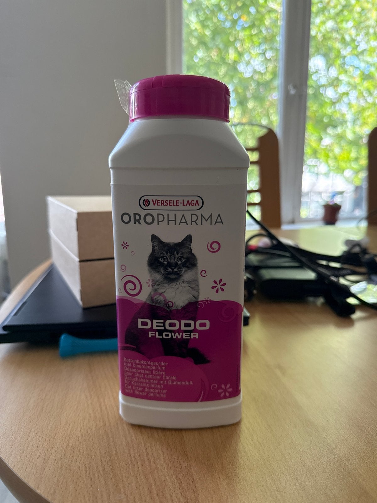 Oropharma deodo flower voor kattenbak, Dieren en Toebehoren, Ophalen, Nieuw