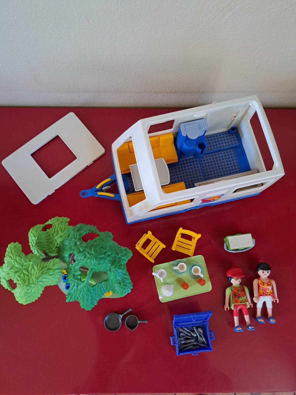 playmobil caravan, Ophalen of Verzenden, Zo goed als nieuw