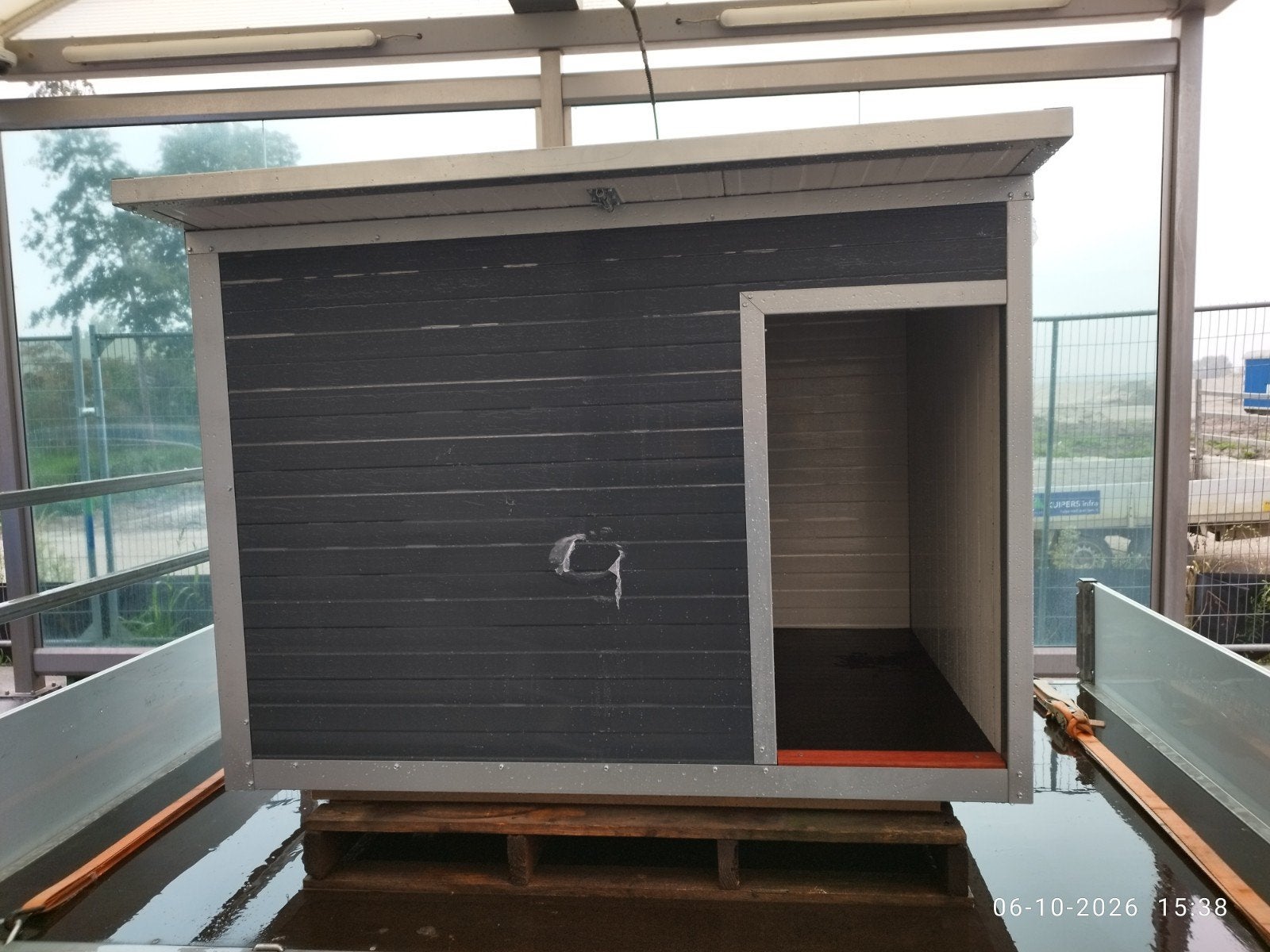 Geïsoleerd hondenhok, 110 cm of meer, 100 cm of meer, Ophalen of Verzenden, Nieuw