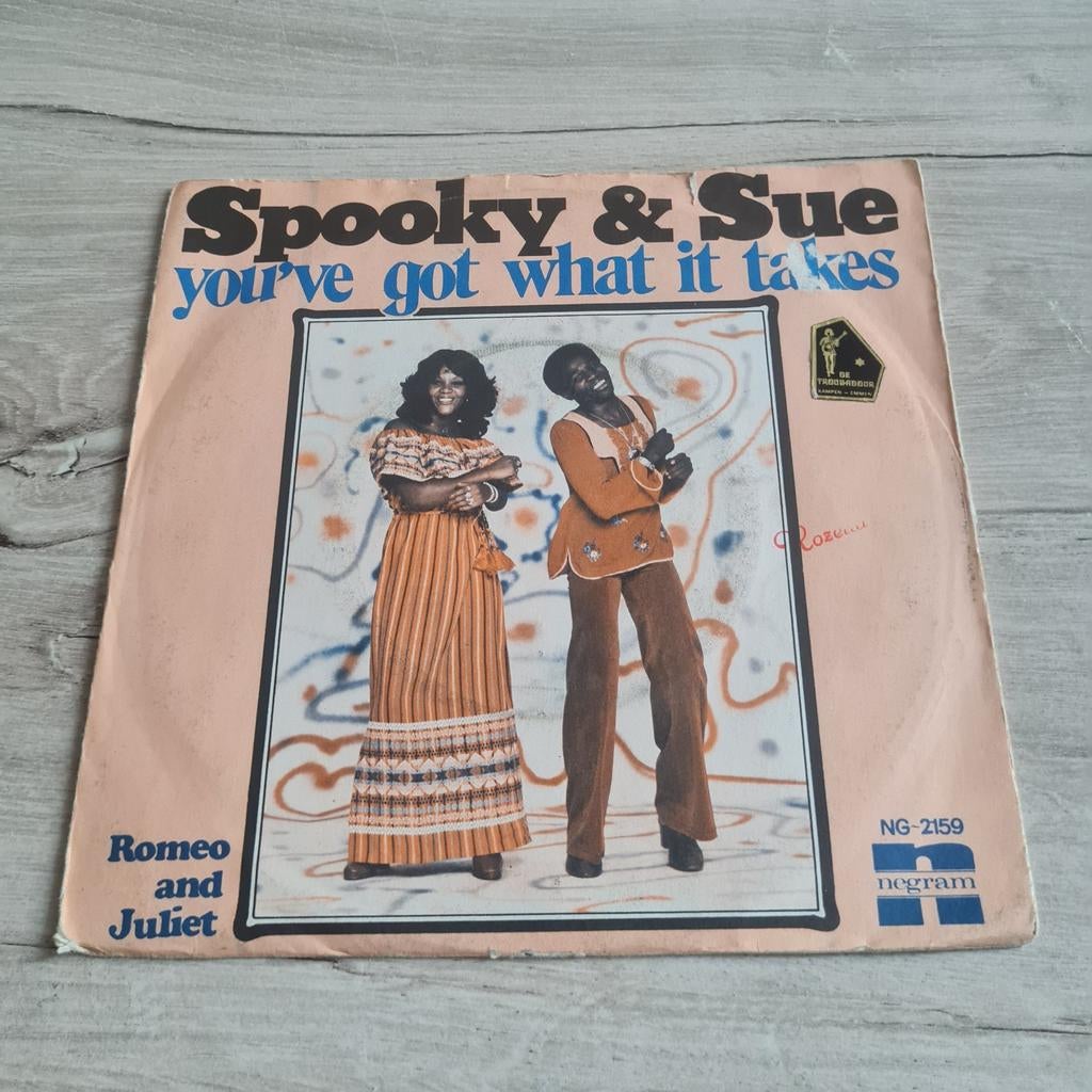 Spooky & Sue - You've Got What It Takes / Romeo and Juliet, Gebruikt, 7 inch, Single, Ophalen of Verzenden